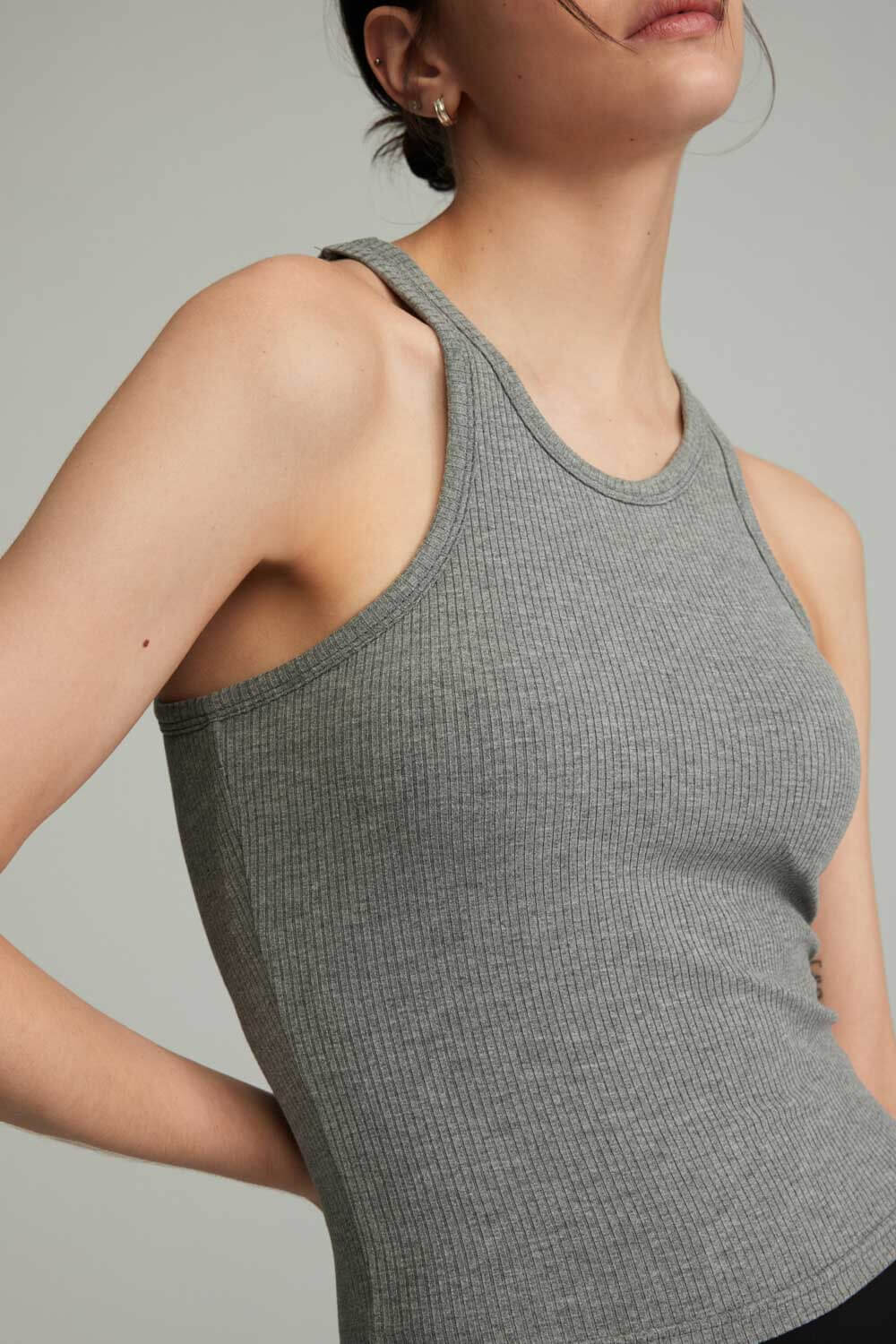 加長版削肩 BraTop