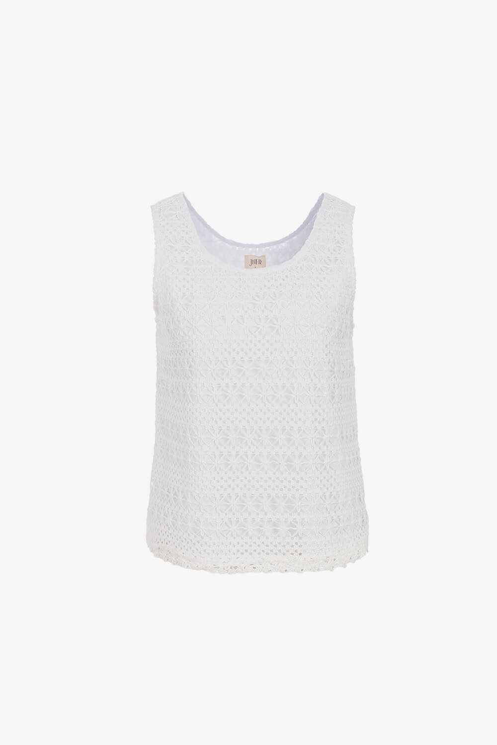 蕾絲圓領背心