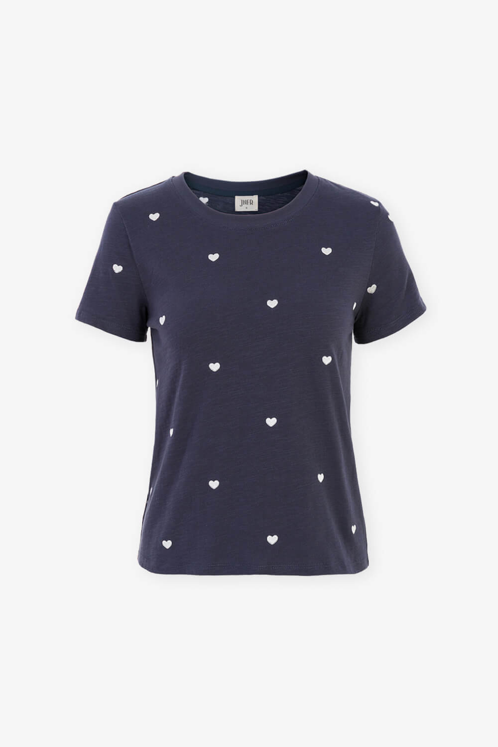 愛心刺繡短袖上衣