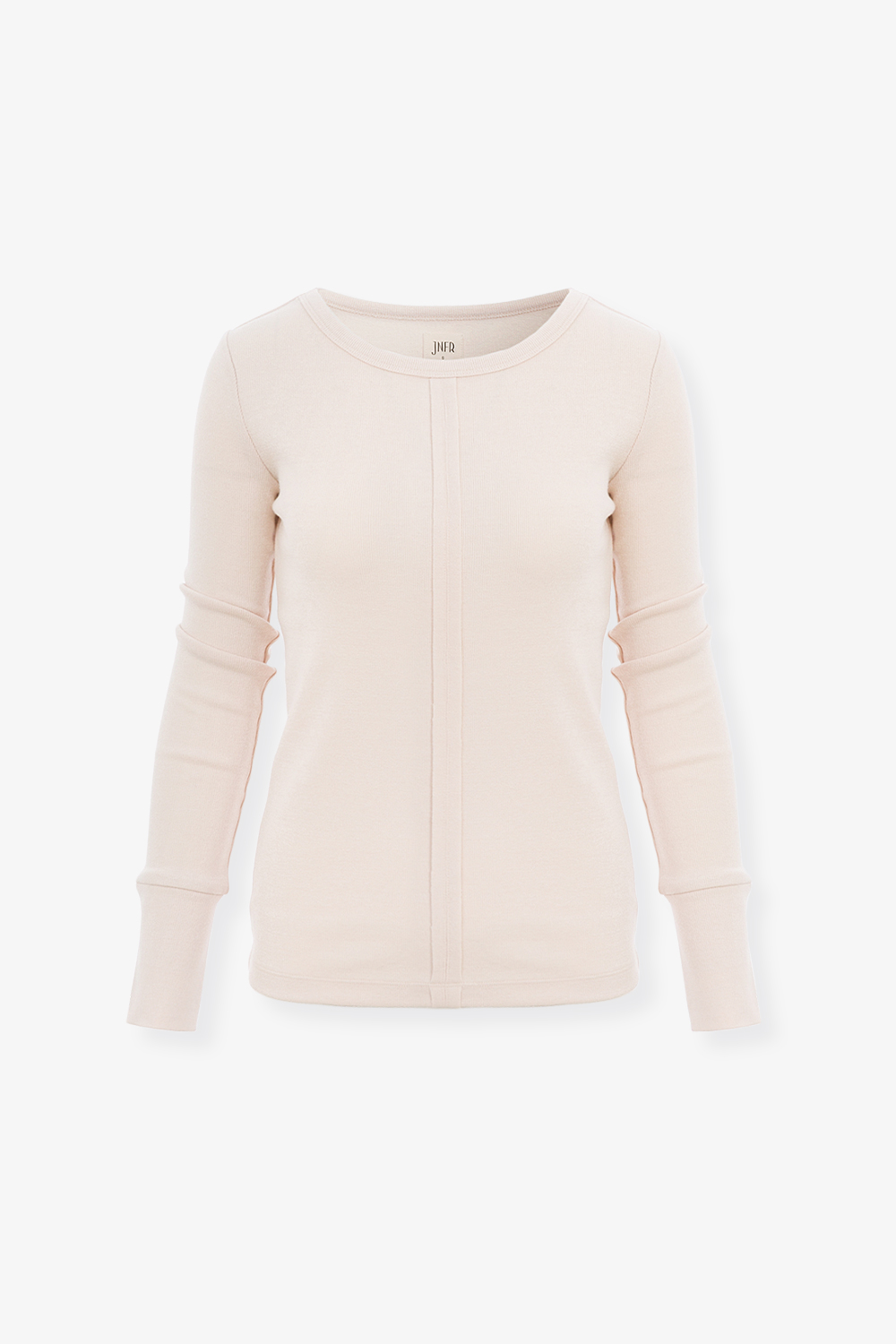 圓領袖開衩上衣