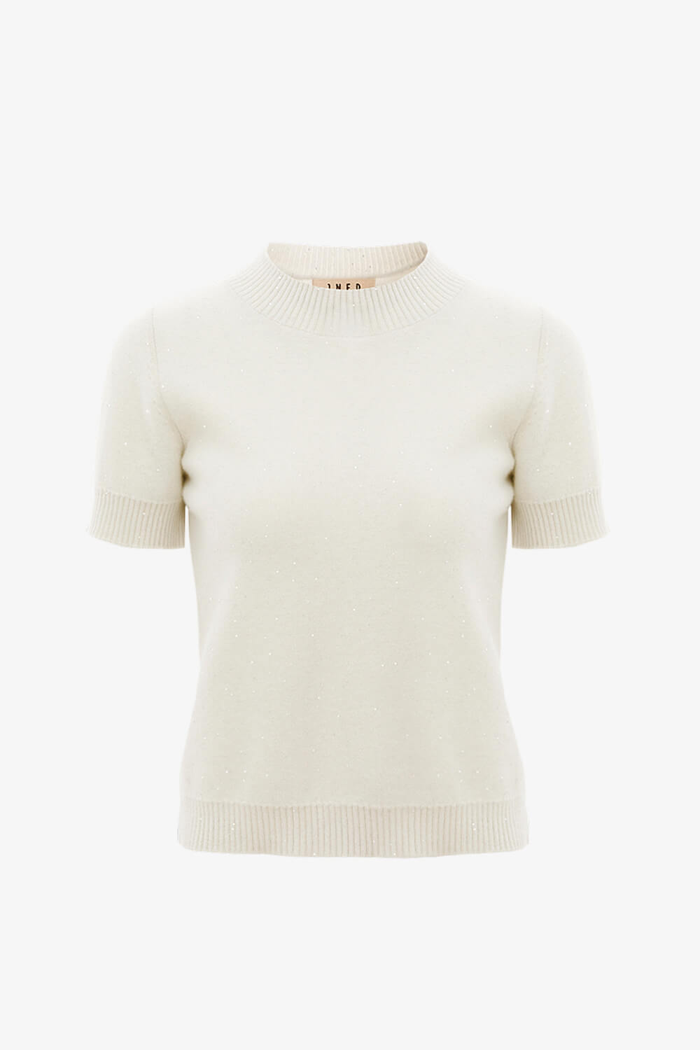 Cashmere 珠片針織短袖