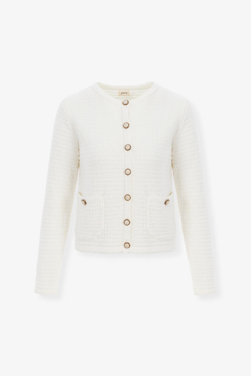 立體織紋棉質針織衫