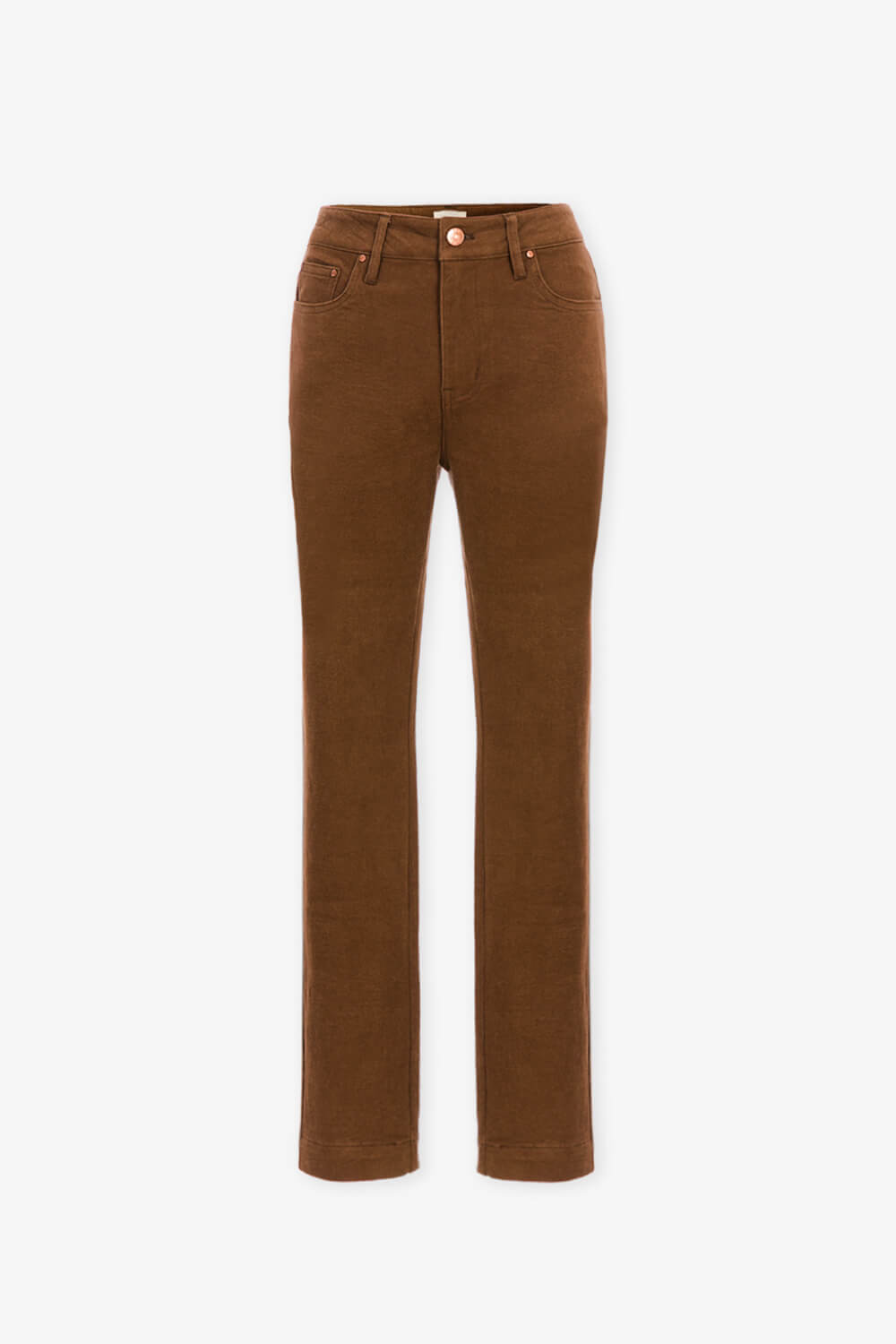 內刷毛窄管休閒褲