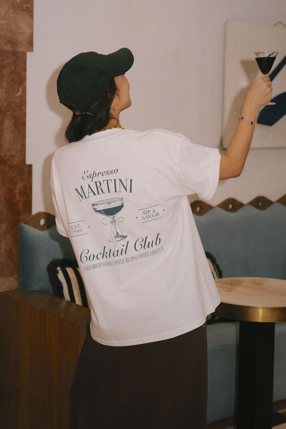 咖啡馬丁尼T恤