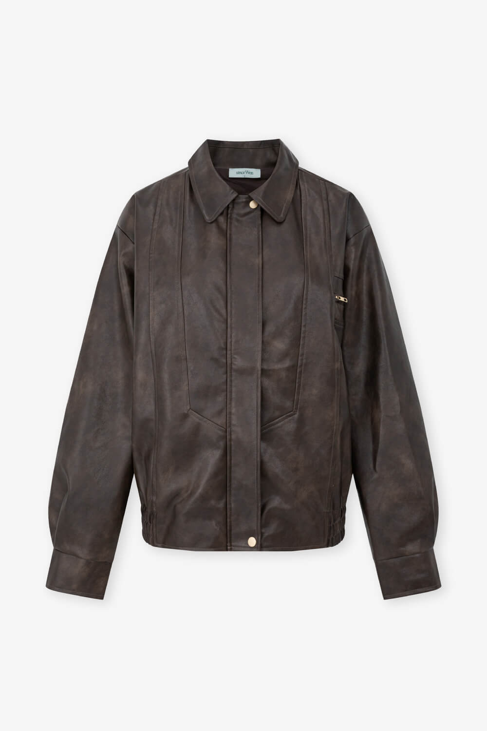 Old Town Brown皮外套