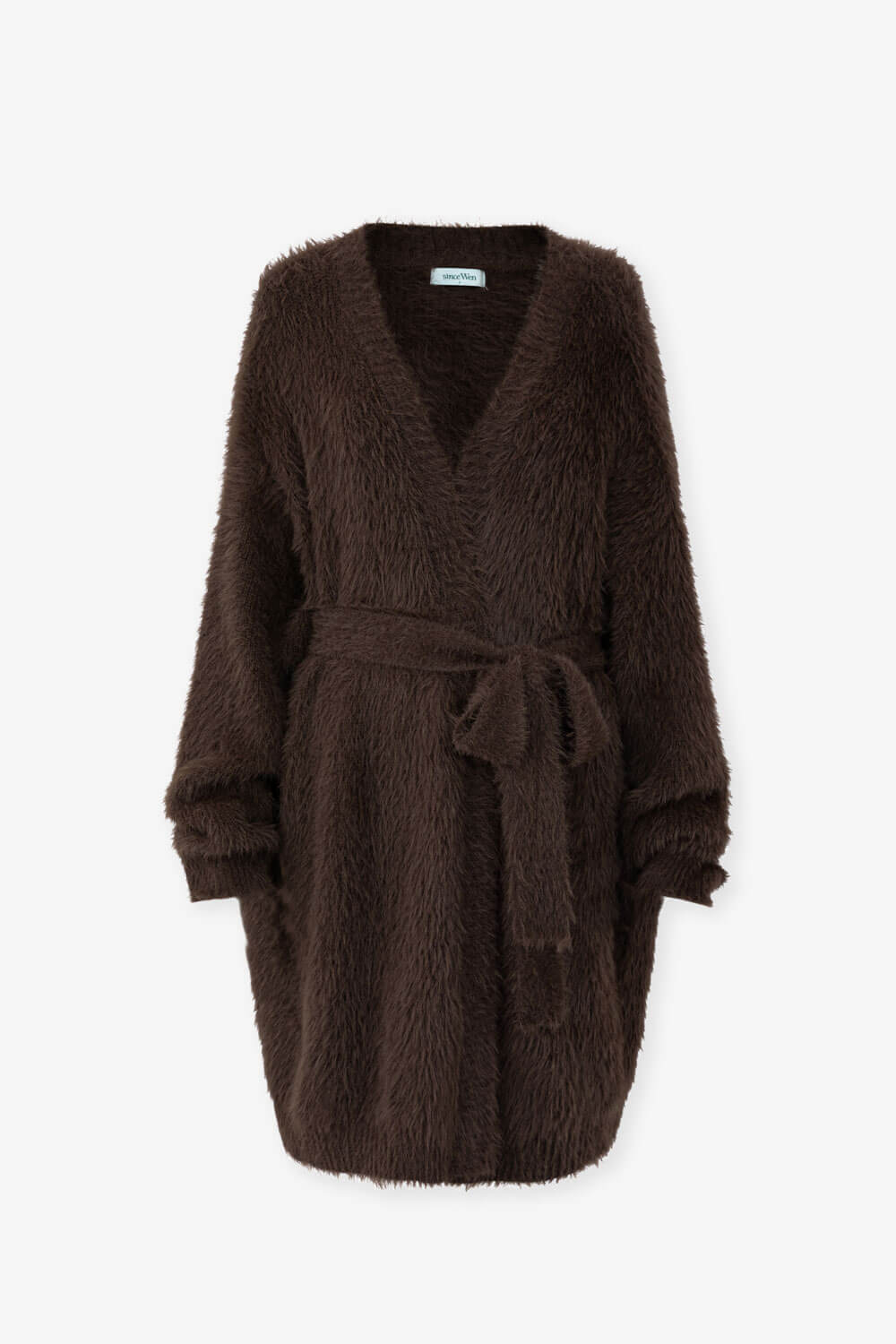 柔軟可可針織外套