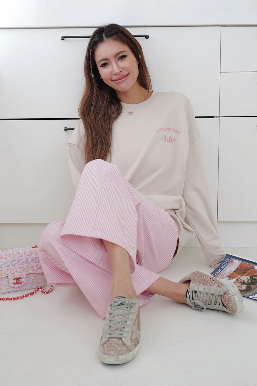 LOS ANGELES 印花衛衣