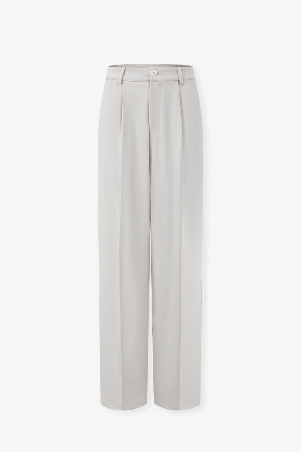 中線寬鬆西裝長褲