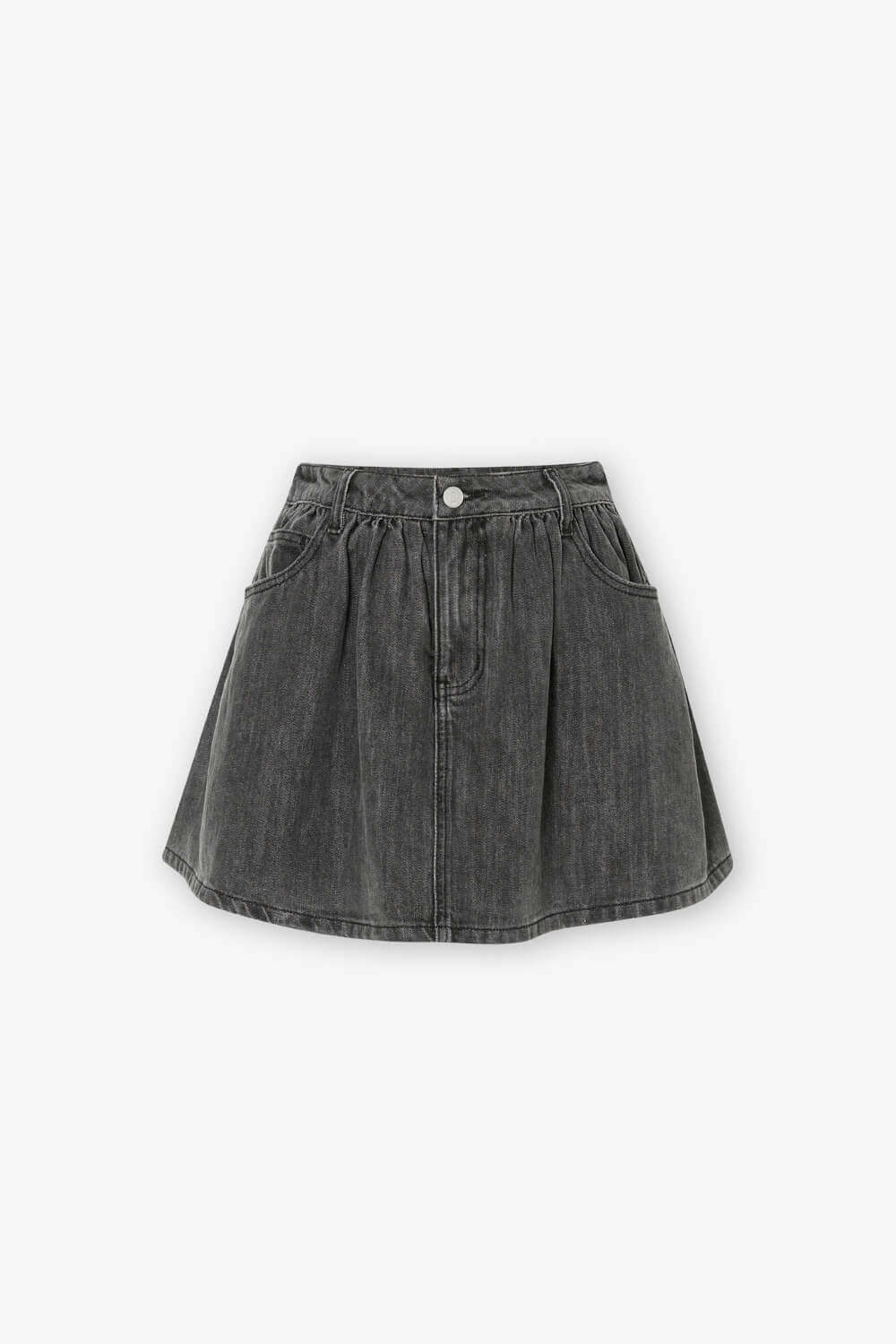 寬鬆牛仔短褲裙
