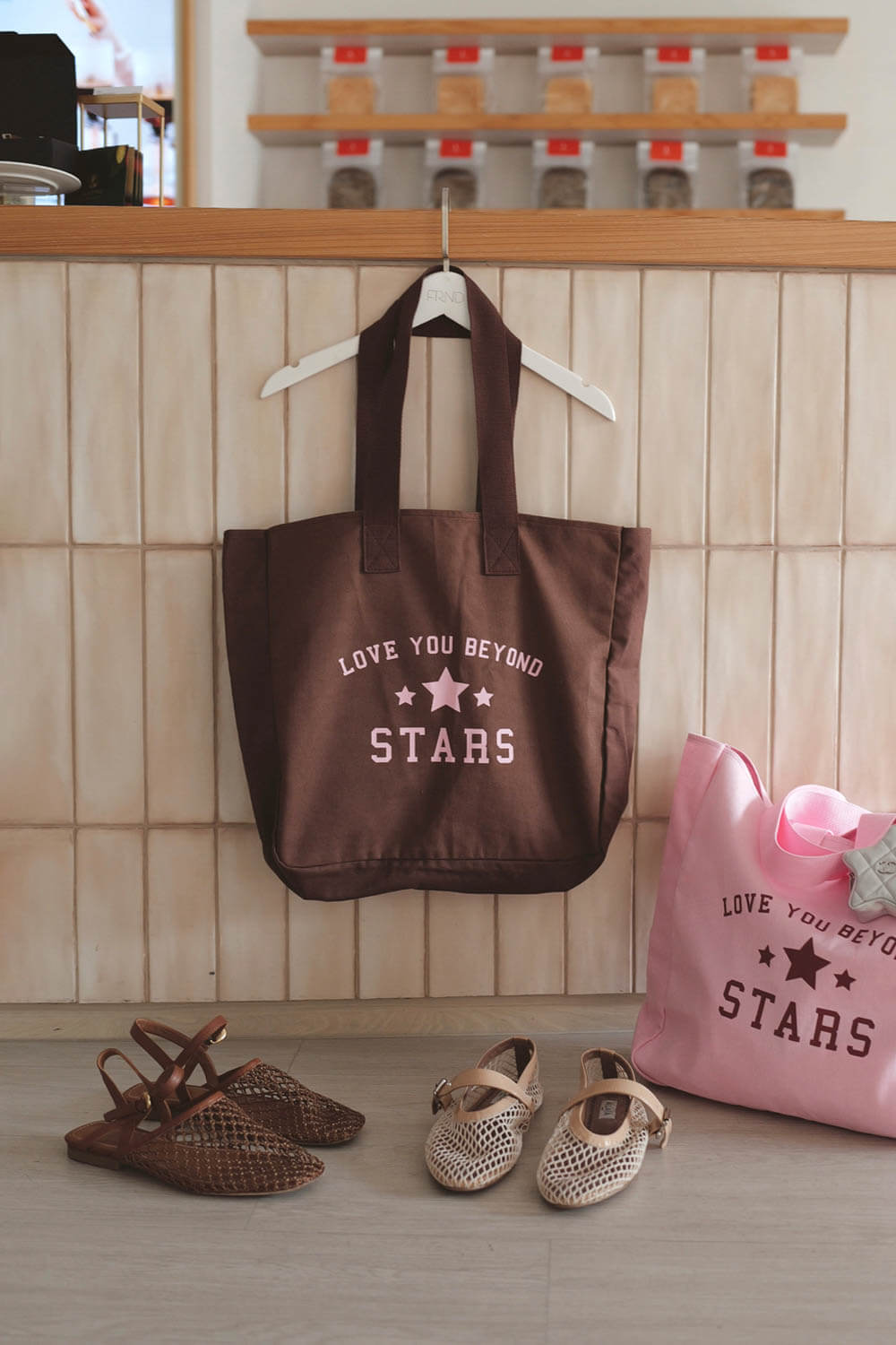 LOVE YOU BEYOND STARS帆布包