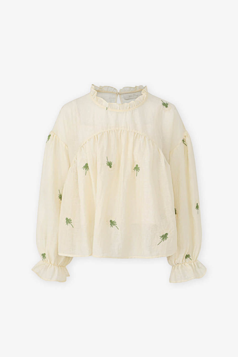 蒲公英繡花上衣