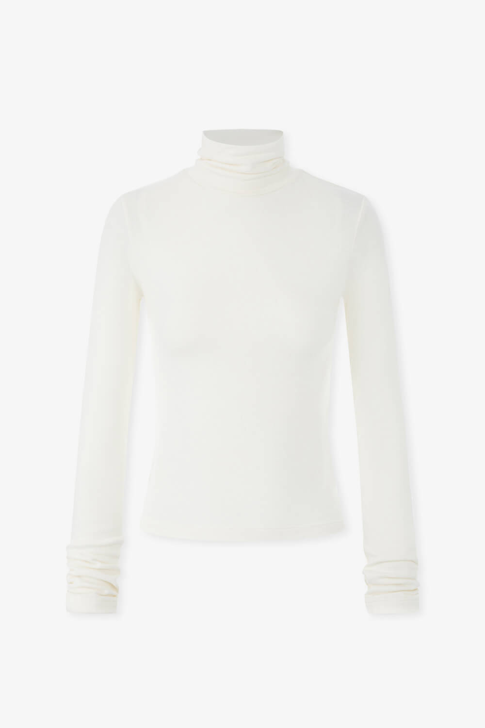 高領素面打底衣