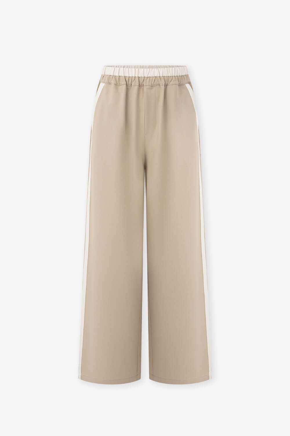 裝飾邊西裝寬褲