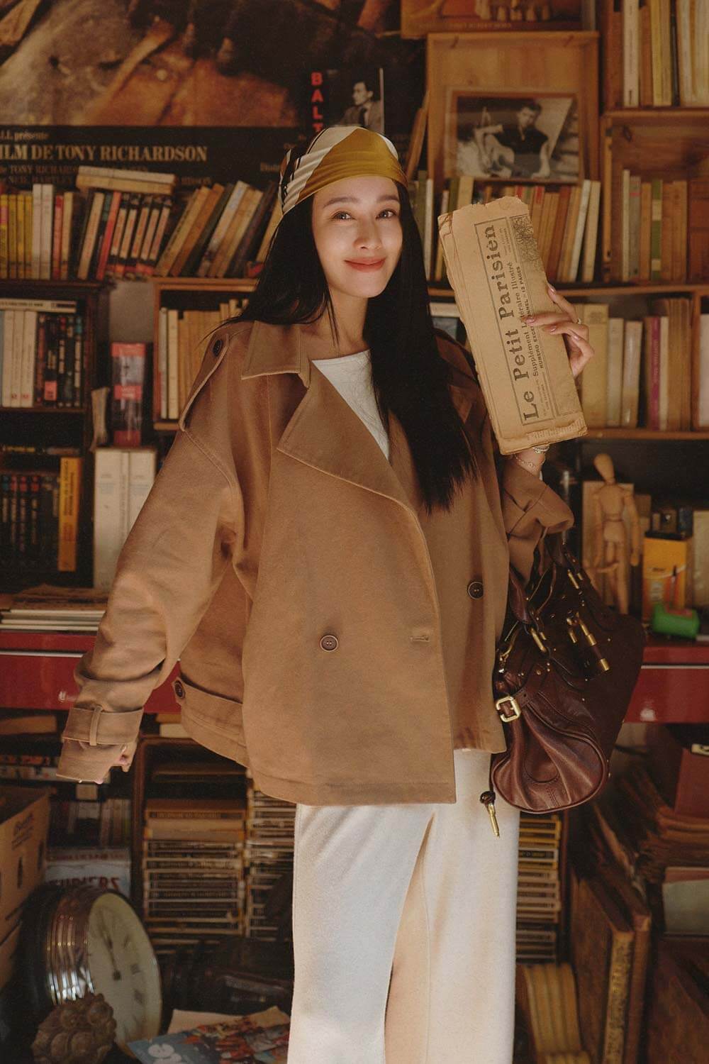 翻領斜紋夾克外套 翻領斜紋夾克外套