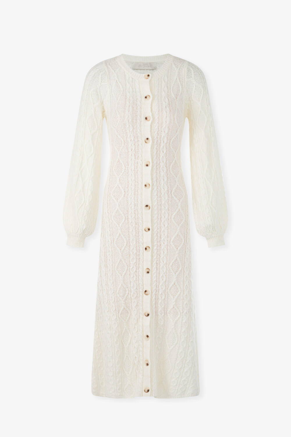 花紗針織洋裝（附襯裙）