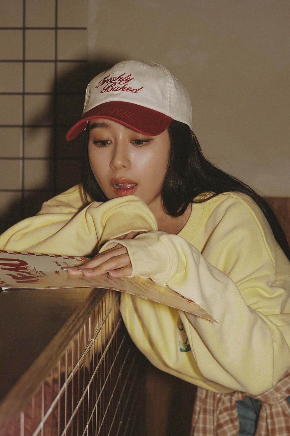 Freshly Baked繡花棒球帽