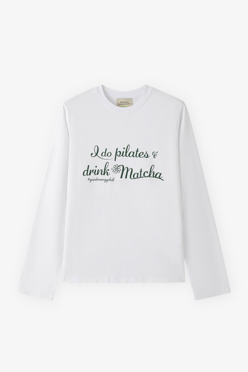 標語圓領印花T恤