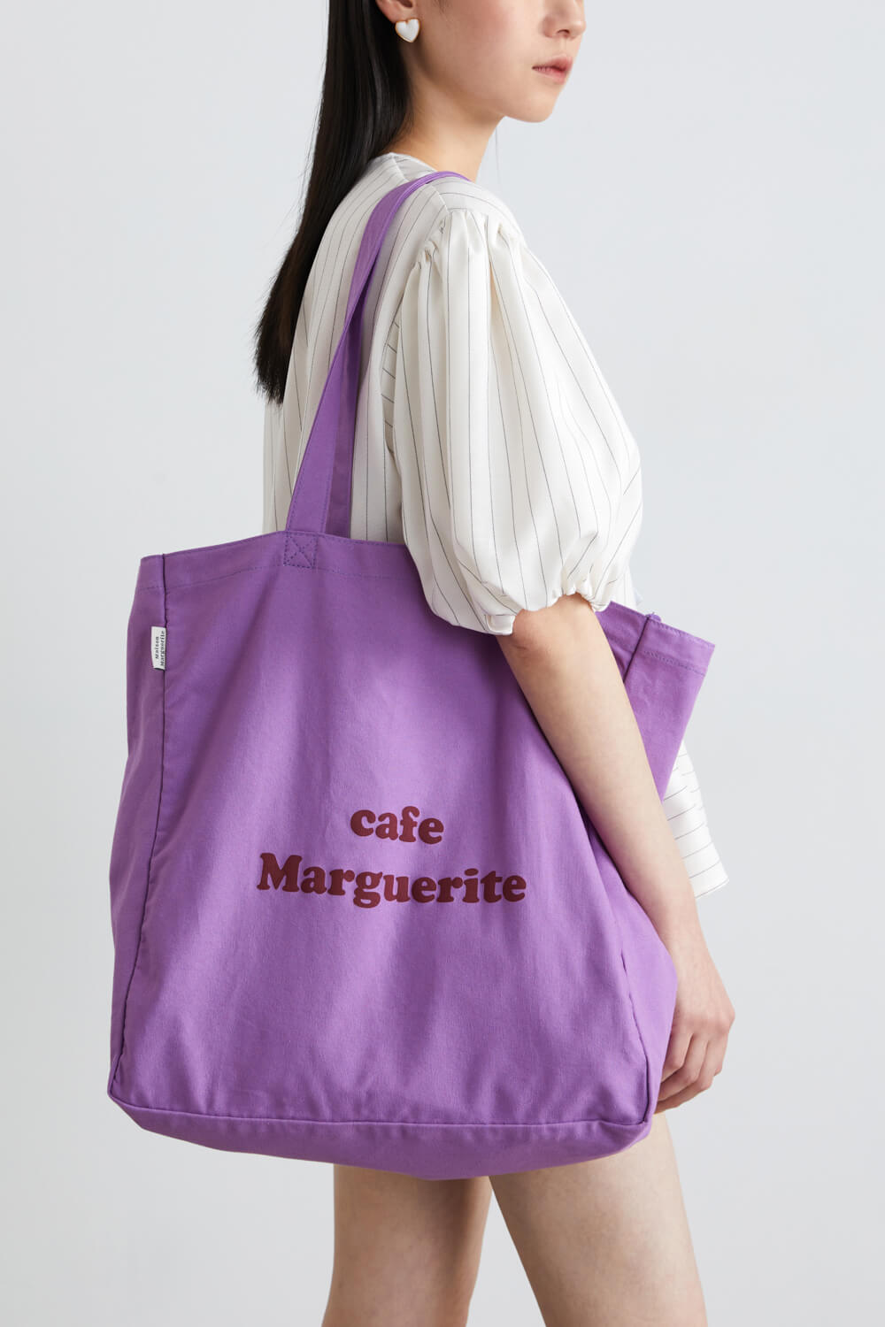 Cafe Marguerite 斜紋布袋