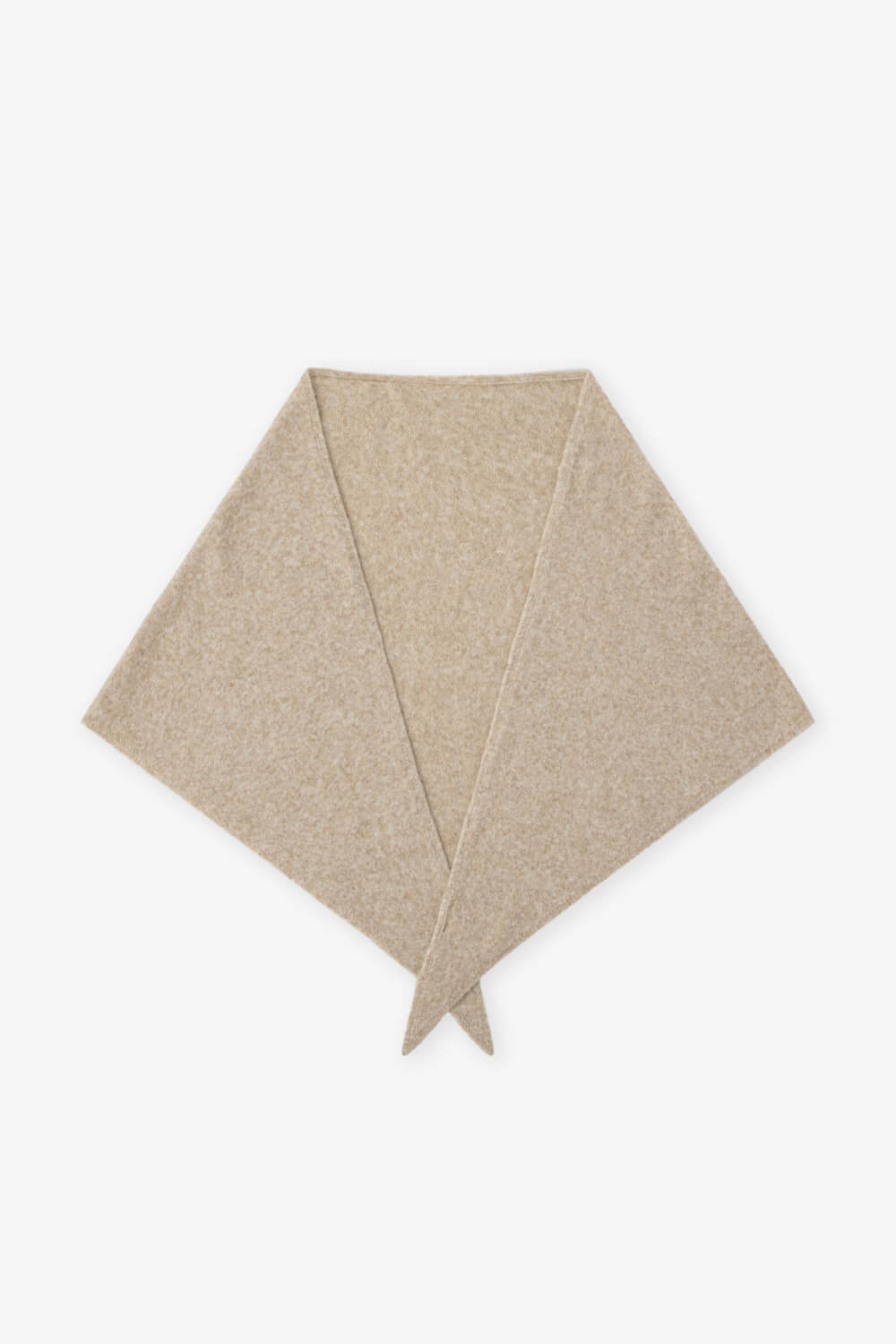 提織三角針織圍巾