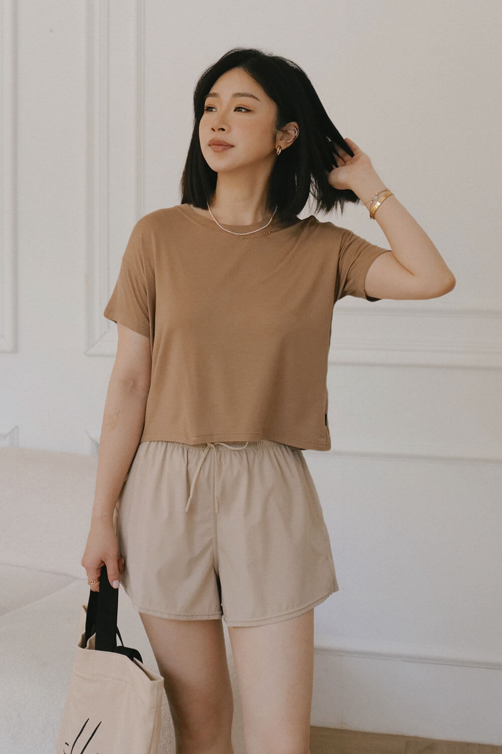 短版舒適上衣