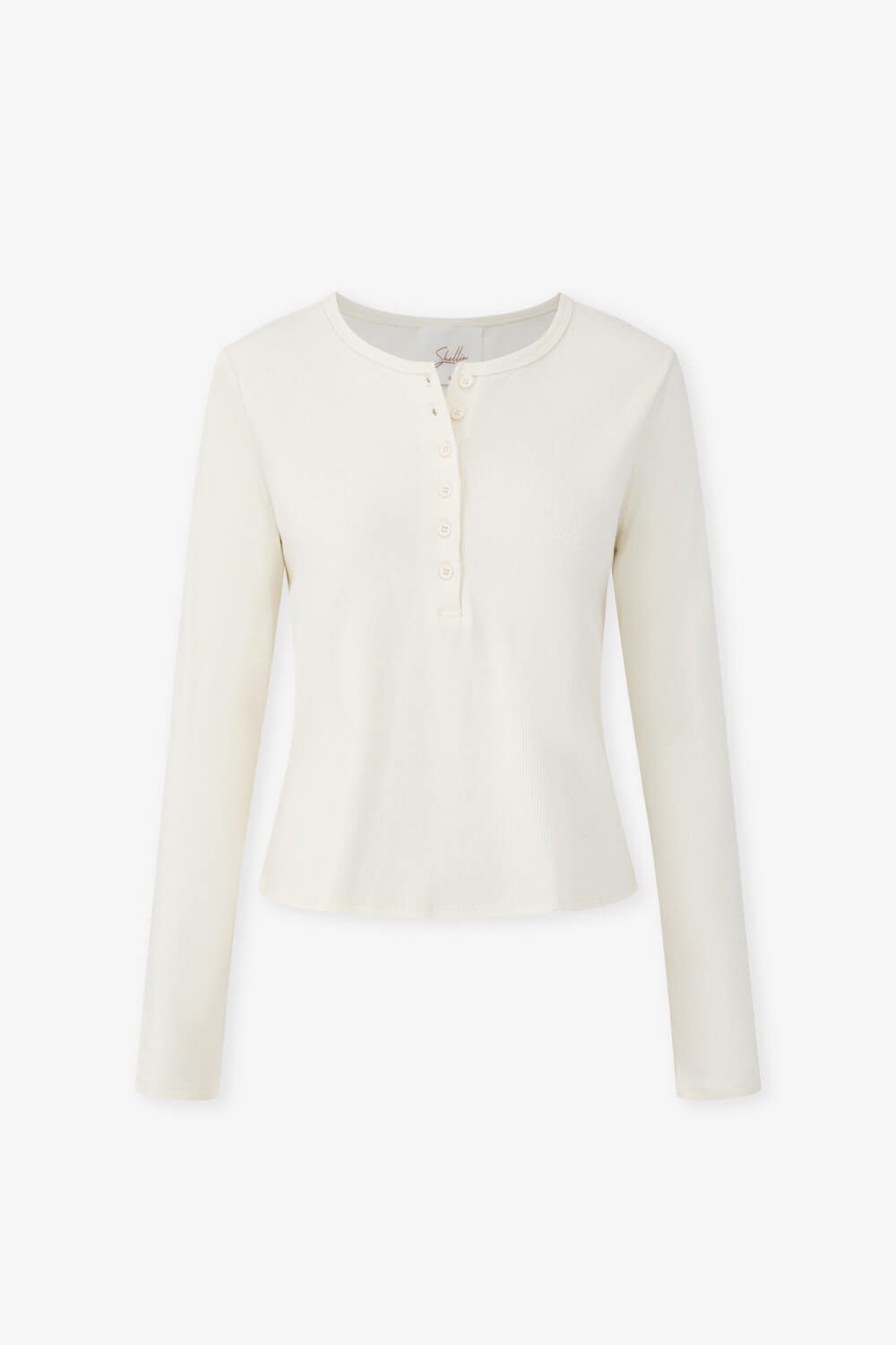 排釦設計長袖上衣