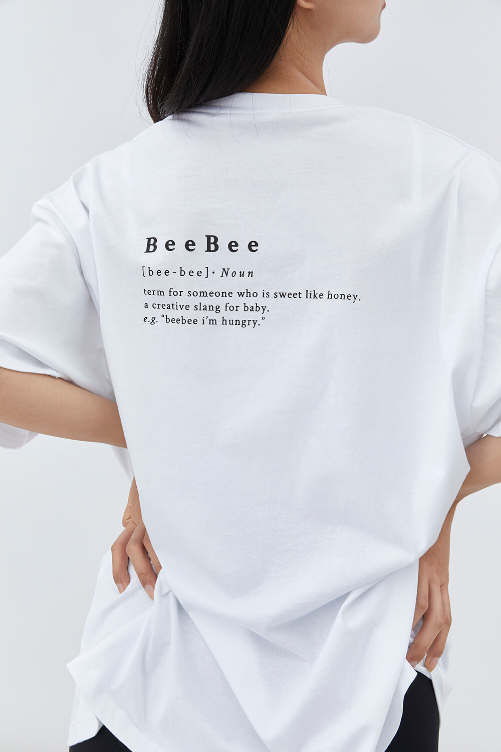 蜜蜂刺繡T恤