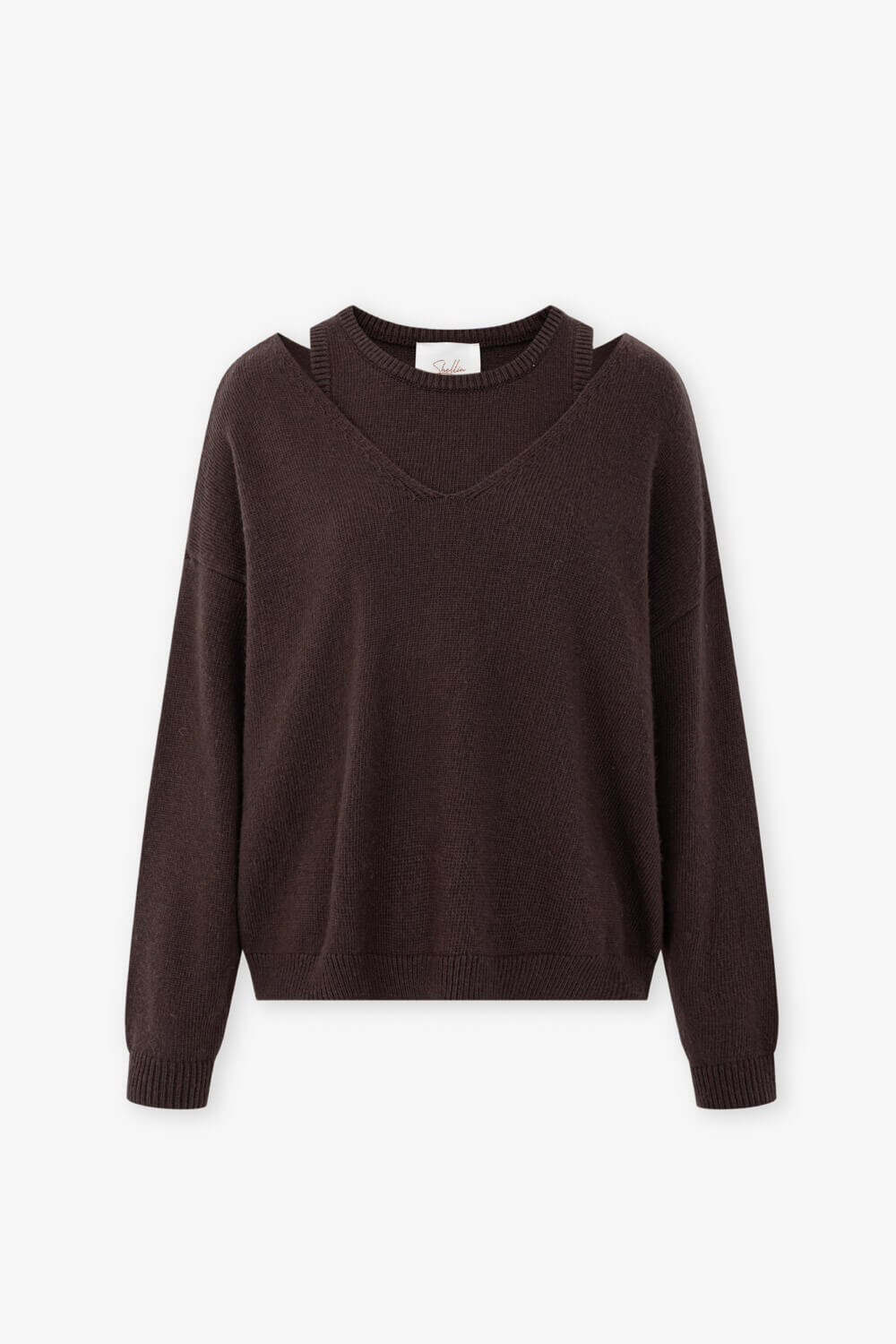 兩件式寬鬆毛衣