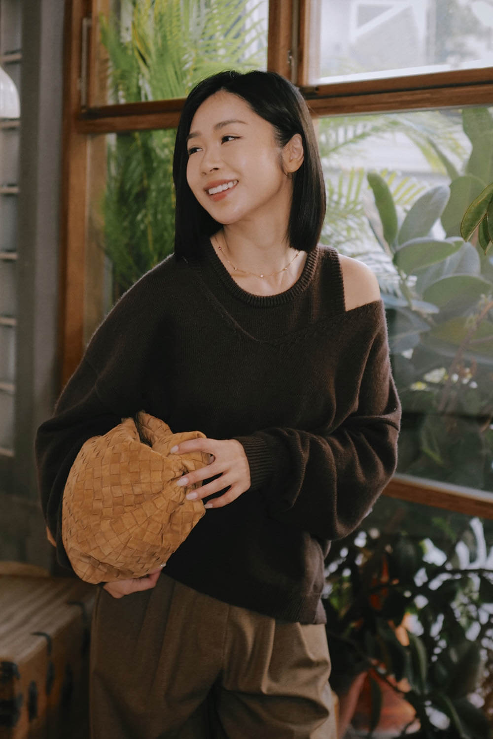 兩件式寬鬆毛衣