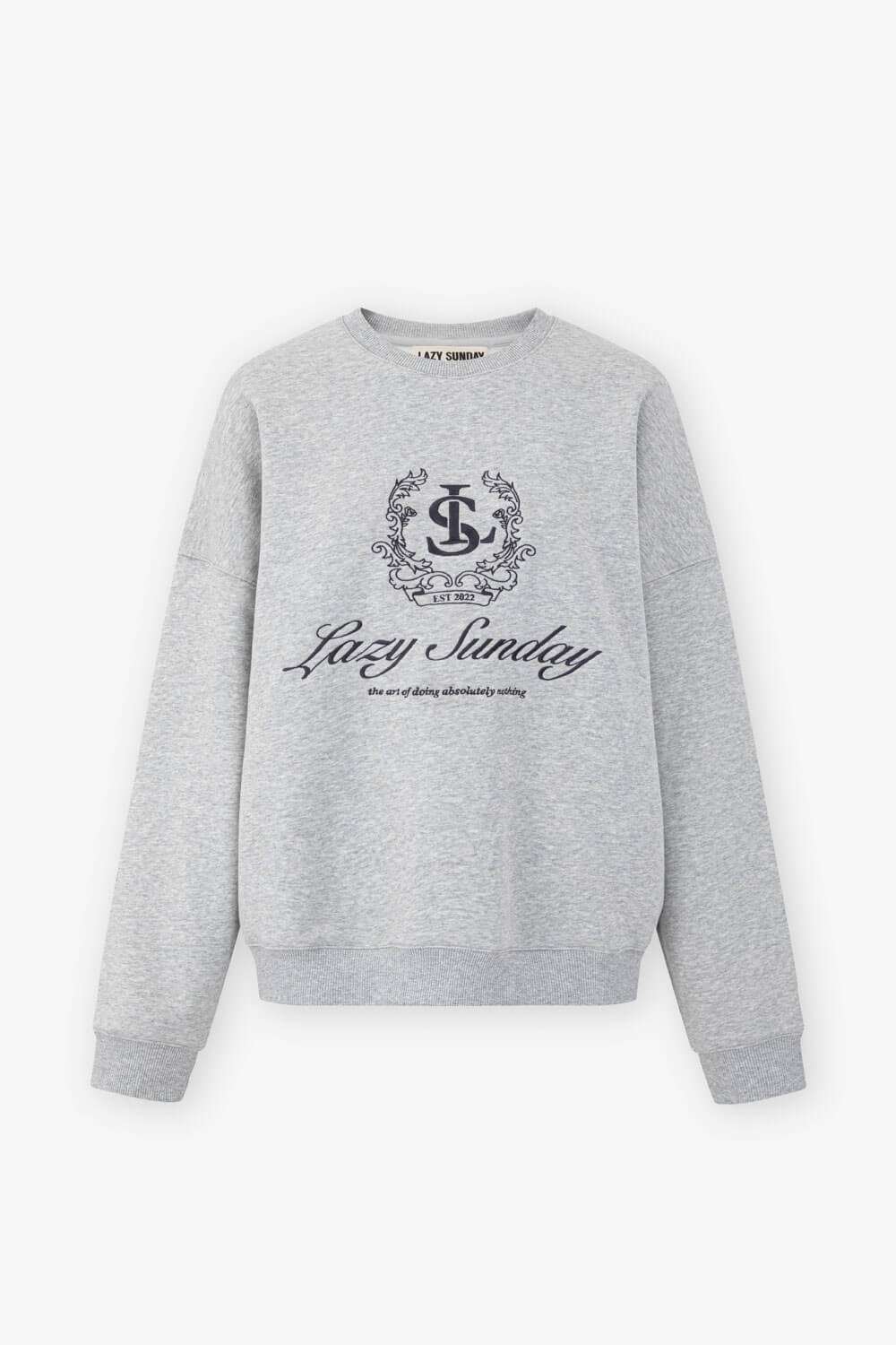 LAZY SUNDAY繡花衛衣