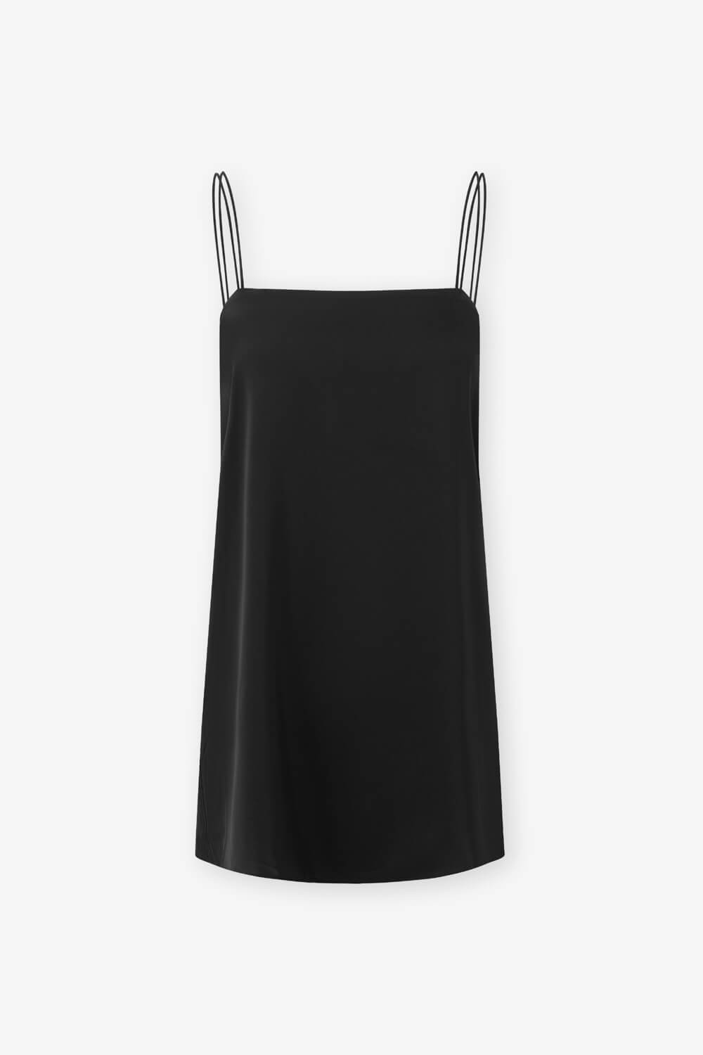 緞面長版BRATOP上衣