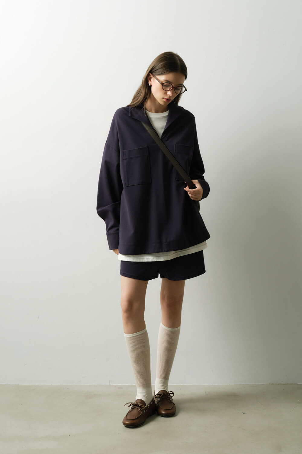 翻領太空棉套裝