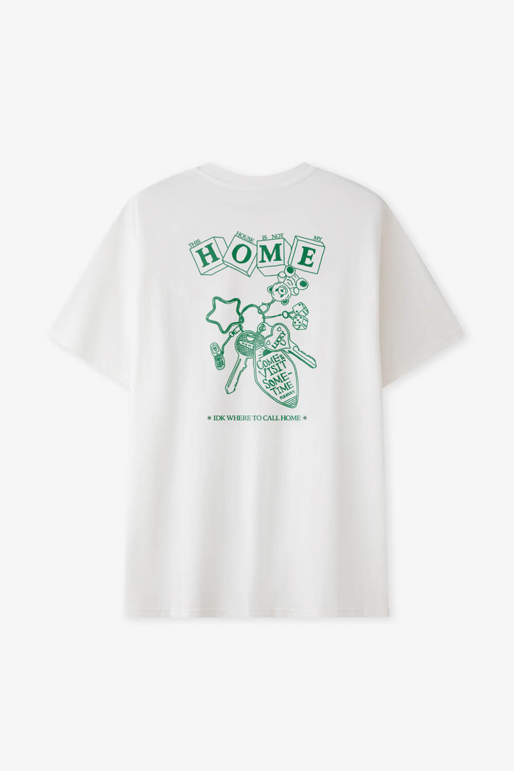 HOME ALONE 印花T恤