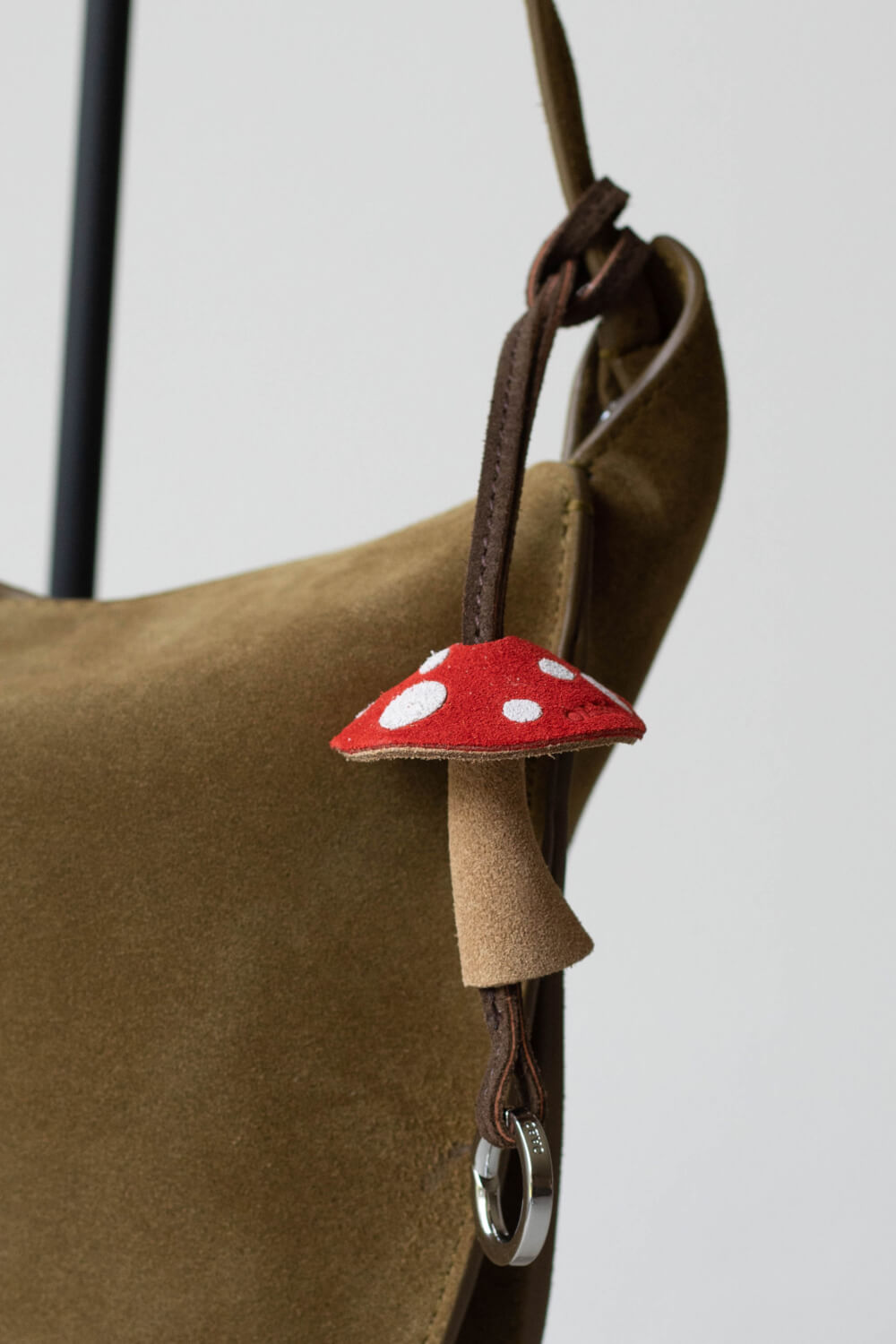 Amanita mushroom charm